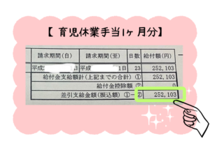 育休　給与　給料　給付金　いくら　何割